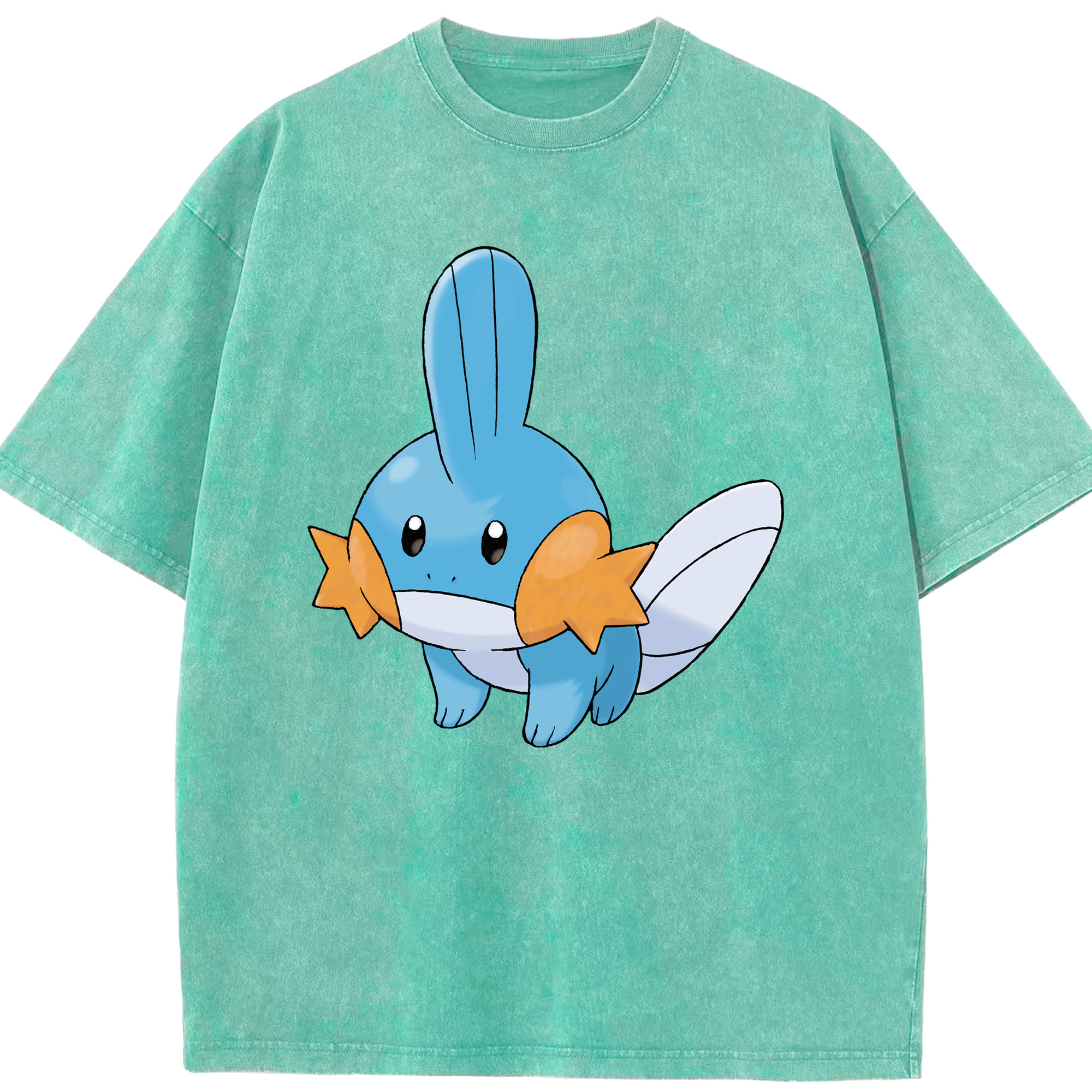 （画像用） ポケットモンスター Pokémon 綿100% ヴィンテージ風 半袖Tシャツ（フロントプリント）